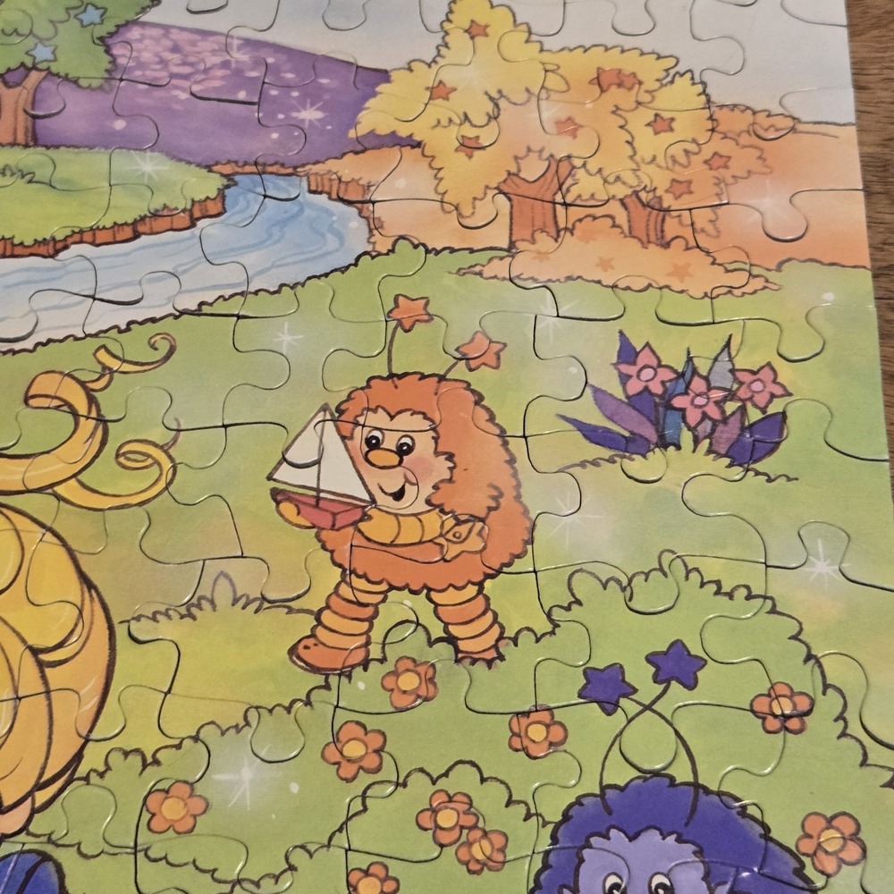 Vintage 1983 Hallmark Rainbow Brite Jigsaw Puzzle 200 Piece - Picture 7 of 15